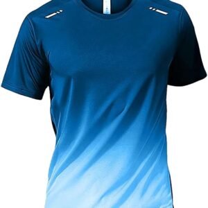 Camiseta deportiva azul