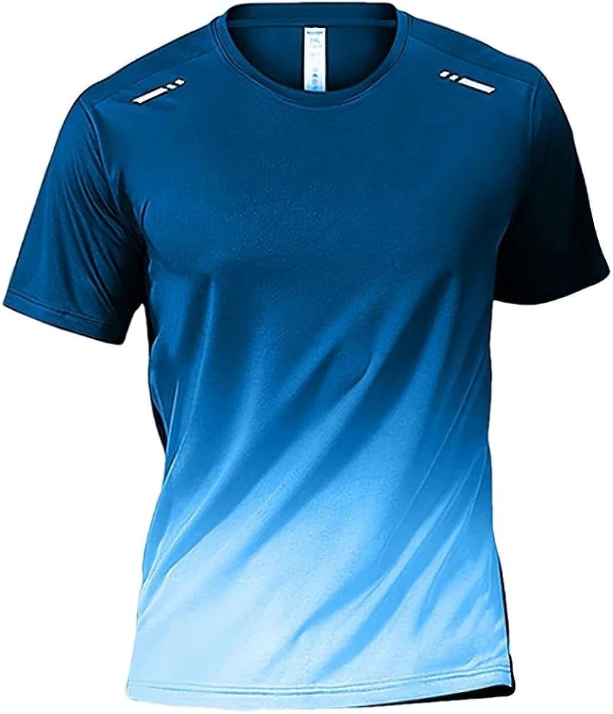 Camiseta deportiva azul